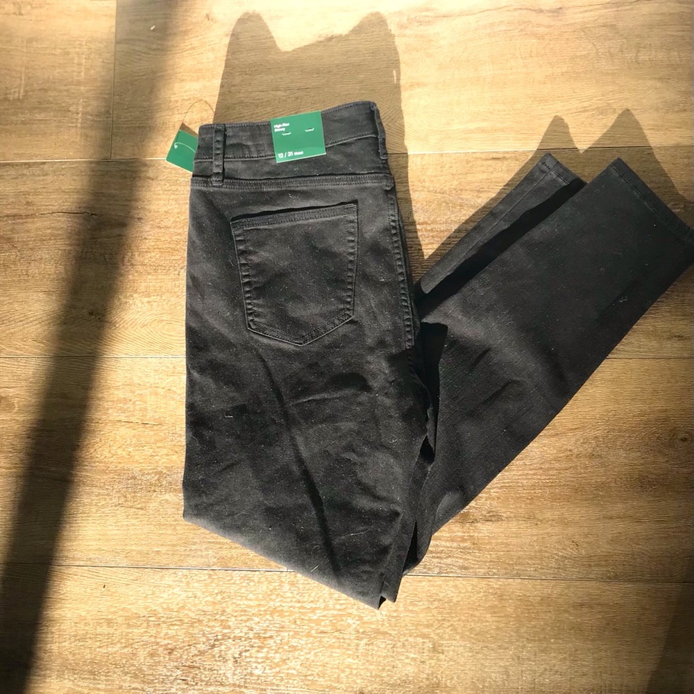 black jeans